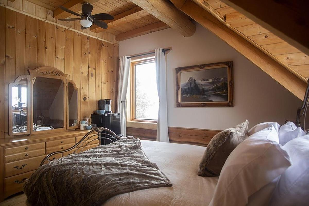 Hebergement "La Maison En Bois Rond" Sainte-Marie エクステリア 写真