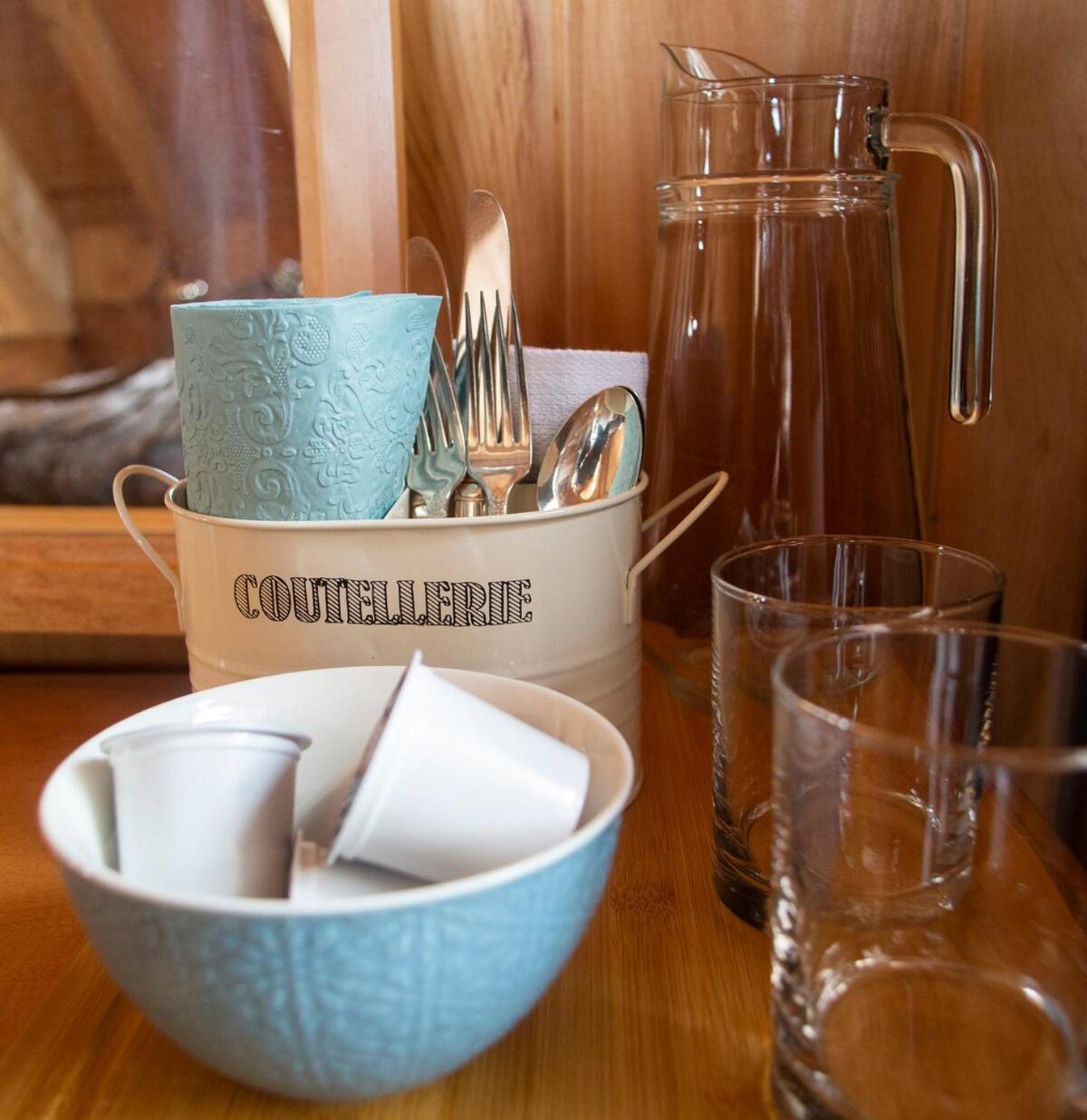 Hebergement "La Maison En Bois Rond" Sainte-Marie 部屋 写真
