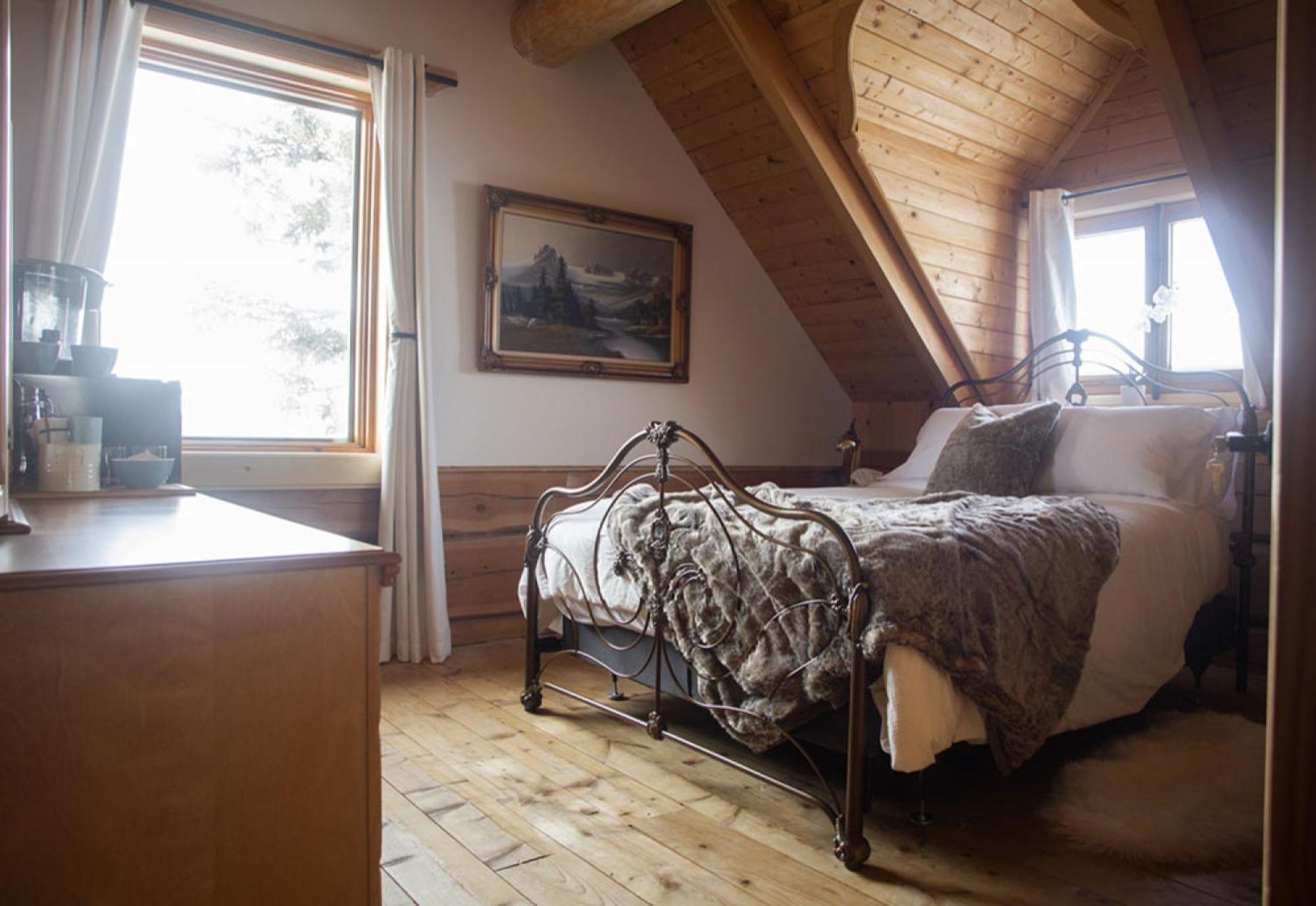 Hebergement "La Maison En Bois Rond" Sainte-Marie 部屋 写真