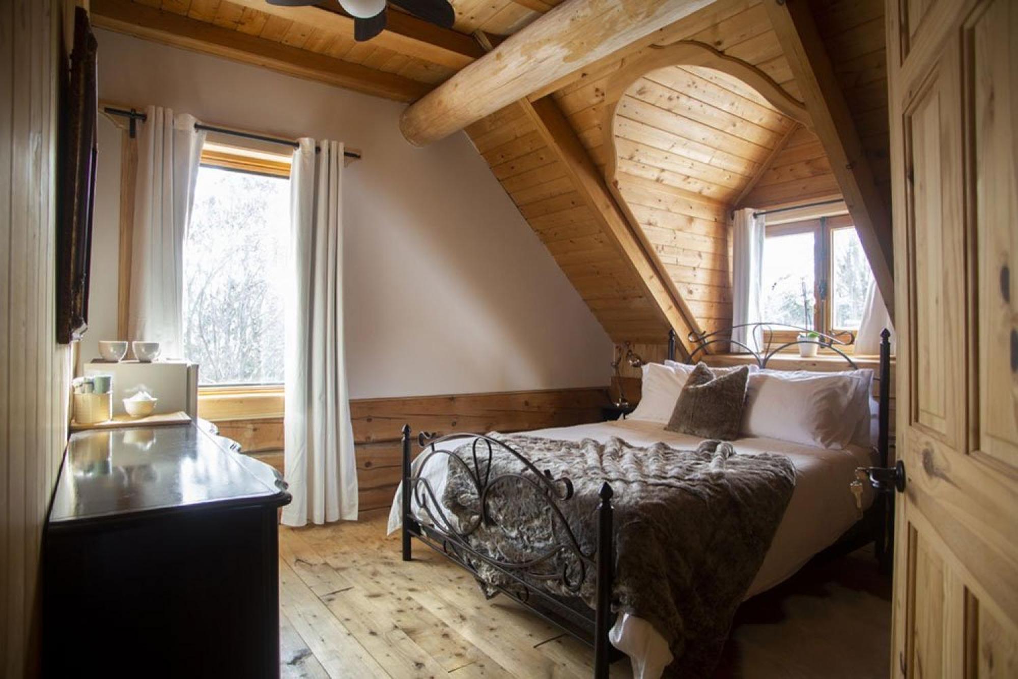 Hebergement "La Maison En Bois Rond" Sainte-Marie 部屋 写真